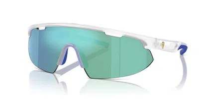 Ferrari Scuderia Fz6004u 505/55 Men's Sunglasses Grey Size 141 In Multi