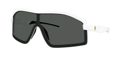 Ferrari Scuderia Fz6010u 515/87 Men's Sunglasses White Size 143 In Multi