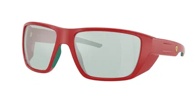 Ferrari Scuderia Fz6012u 526/65 Men's Sunglasses Red Size 61