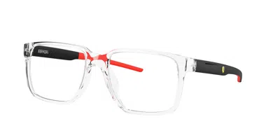 Ferrari Scuderia Fz6013d Asian Fit 513 Men's Glasses Clear Size 54 - Free Lenses - Blue Light Block Available In Orange