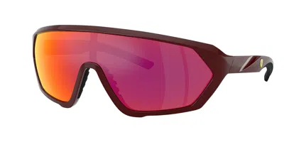 Ferrari Scuderia Fz6017u 525/6q Men's Sunglasses Burgundy Size 136 In Multi