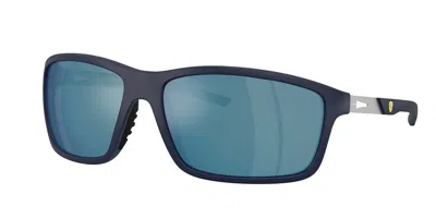 Ferrari Scuderia Fz6021u 509/55 Men's Sunglasses Blue Size 65