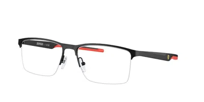 Ferrari Scuderia Fz7003 101 Occhiali Da Vista Neri Per Uomo (solo Montatura) In Black