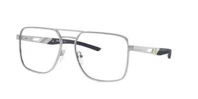 Ferrari Scuderia Fz7005 103 Occhiali Da Vista Argentati Per Uomo (solo Montatura) In Silver