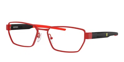 Ferrari Scuderia Fz7008 125 Men's Glasses Red Size 57 - Free Lenses - Blue Light Block Available In Burgundy