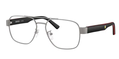Ferrari Scuderia Fz7014d Asian Fit 115 Men's Glasses Gunmetal Size 55 - Free Lenses - Blue Light Block Available In Red