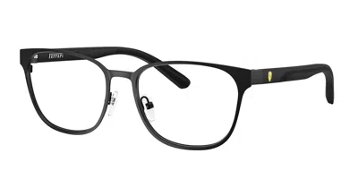 Ferrari Scuderia Fz7016 126 Men's Glasses Black Size 54 - Free Lenses - Blue Light Block Available