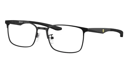 Ferrari Scuderia Fz7019d Asian Fit 108 Men's Glasses Black Size 55 - Free Lenses - Blue Light Block Available