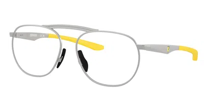 Ferrari Scuderia Fz7020 135 Men's Glasses Silver Size 58 - Free Lenses - Blue Light Block Available