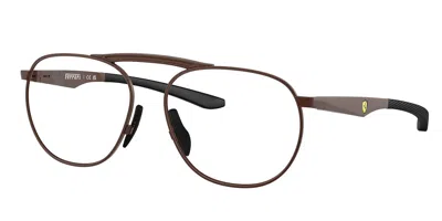 Ferrari Scuderia Fz7020 150 Men's Glasses Brown Size 58 - Free Lenses - Blue Light Block Available