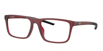 Ferrari Scuderia Fz8001u 508 Men's Glasses Red Size 54 - Free Lenses - Blue Light Block Available