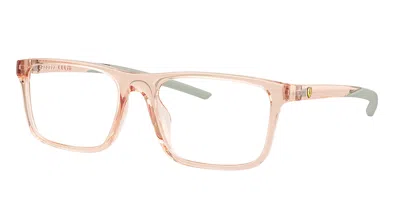 Ferrari Scuderia Fz8001u 535 Men's Glasses Brown Size 56 - Free Lenses - Blue Light Block Available In Pink