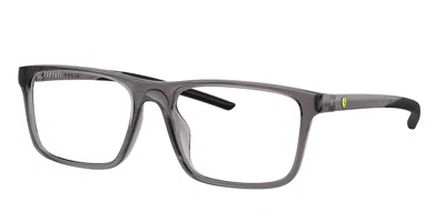 Ferrari Scuderia Fz8001u 536 Men's Glasses Clear Size 56 - Free Lenses - Blue Light Block Available In Red