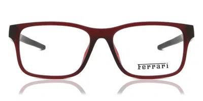 Ferrari Scuderia Fz8003u Men's Glasses, Red, Size 54