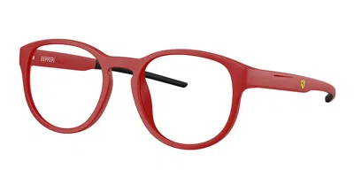 Ferrari Scuderia Fz8009u 520 Men's Glasses Red Size 50 - Free Lenses - Blue Light Block Available