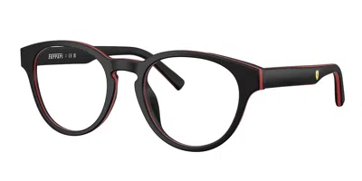 Ferrari Scuderia Fz8022u 744 Men's Glasses Black Size 49 - Free Lenses - Blue Light Block Available