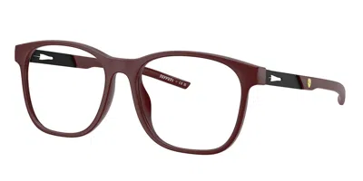 Ferrari Scuderia Fz8024u 530 Men's Glasses Burgundy Size 52 - Free Lenses - Blue Light Block Available