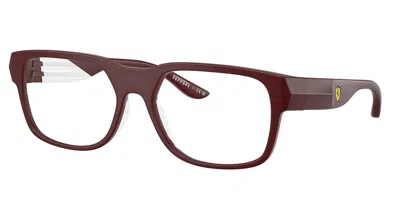 Ferrari Scuderia Fz8030u 530 Men's Glasses Burgundy Size 55 - Free Lenses - Blue Light Block Available
