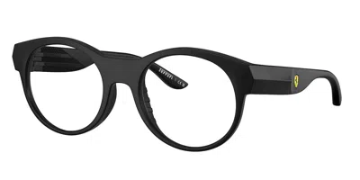 Ferrari Scuderia Fz8031u 534 Men's Glasses Black Size 52 - Free Lenses - Blue Light Block Available