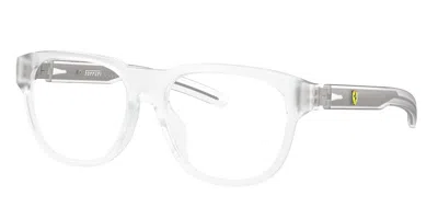 Ferrari Scuderia Fz8032d Asian Fit 518 Men's Glasses White Size 54 - Free Lenses - Blue Light Block Available