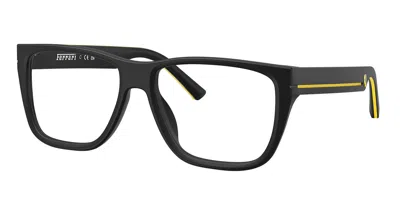 Ferrari Scuderia Fz8033u 744 Men's Glasses Black Size 55 - Free Lenses - Blue Light Block Available