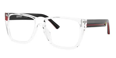 Ferrari Scuderia Fz8033u 772 Men's Glasses Clear Size 55 - Free Lenses - Blue Light Block Available In Multi
