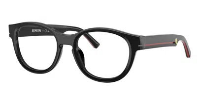 Ferrari Scuderia Fz8035u 701 Men's Glasses Black Size 52 - Free Lenses - Blue Light Block Available