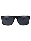Ferrari Scuderia Matte Black Injected Sunglasses In Black