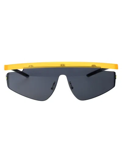 Ferrari Scuderia Sunglasses In 507/87 Opal Matte Yellow