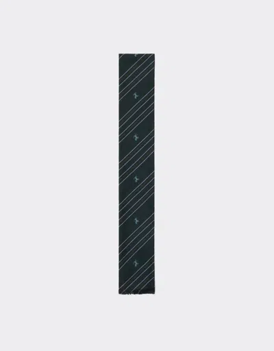 Ferrari Shelley In Cotton And Silk Twill