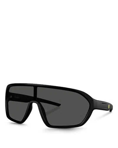Ferrari Shield Sunglasses, 142mm In Matte Black