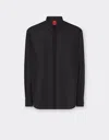 Ferrari Shirt In Voile In Black