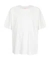 Ferrari Silicone Logo-print Cotton T-shirt In White