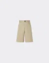 Ferrari Shorts In Cotton Gabardine