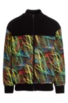 Ferrari Multicolor Nylon Bomber Jacket