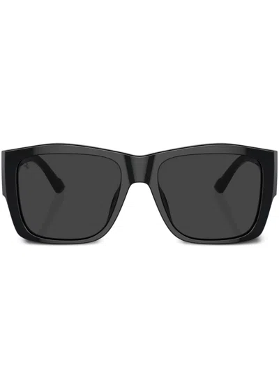 Ferrari Square-frame Sunglasses In Black