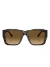 Ferrari Square-frame Sunglasses In Brown