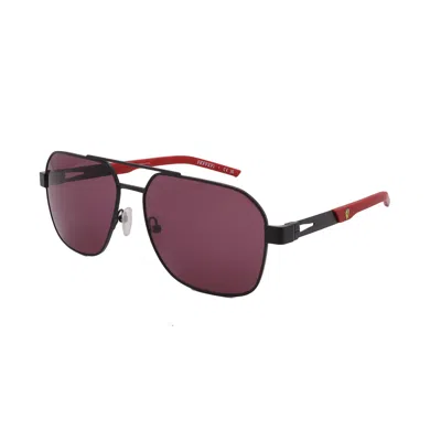 Ferrari Sunglasses Fz5003-101/e-57-16-145 Non-polarized In Black