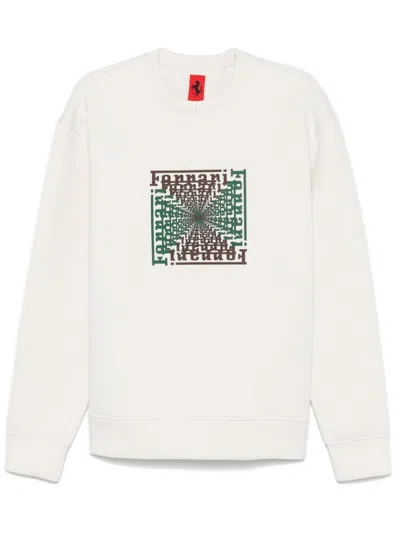 FERRARI SWEATSHIRT WITH LOGO 