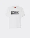 Ferrari Logo-graphic Cotton T-shirt In Optical White