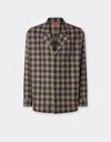 Ferrari Tartan Wool Shirt