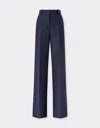 Ferrari Technical Gabardine Trousers In Blue