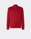 Ferrari Technical Jersey Sweatshirt In Red