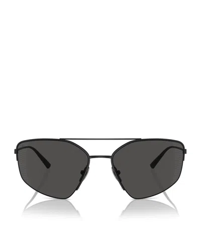 Ferrari Titanium Fh1009t Sunglasses In Black