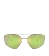 Ferrari Titanium Fh1009t Sunglasses In Gold