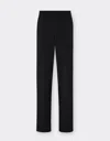 Ferrari Trousers In Comfort Wool In Black