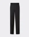 Ferrari Trousers In Q-cycle® Mélange Wool In Black