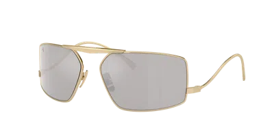 Ferrari Unisex Sunglass Fh1008 In Mirror Gold