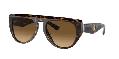 Ferrari Unisex Sunglass Fh2005u In Polarized Brown Gradient