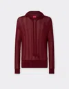 Ferrari Viscose Jersey Sweatshirt In Red